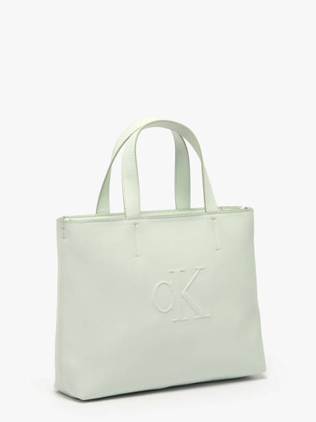 Handtas Sculpted Calvin klein jeans Groen sculpted 4K3111G ander zicht 2